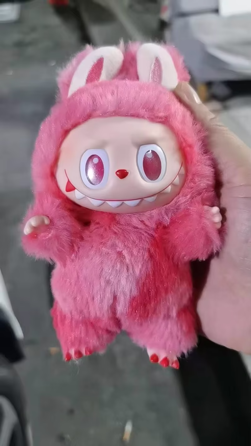 New Third Generation Monster Have A Seat Blind Box Series Available Bubble Doll Labubu Action Figure Plush Keychain - Image 2