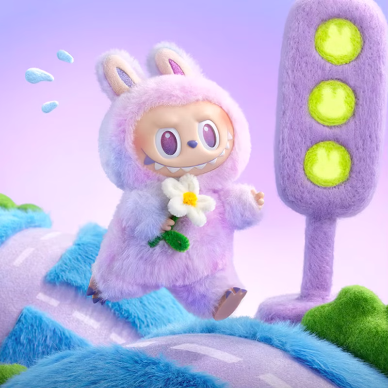 Labubu V3 The Monsters Big Into Energy Series: Gradient color doll in a vinyl plush pendant blind box. Comes with a keychain gift - Image 2