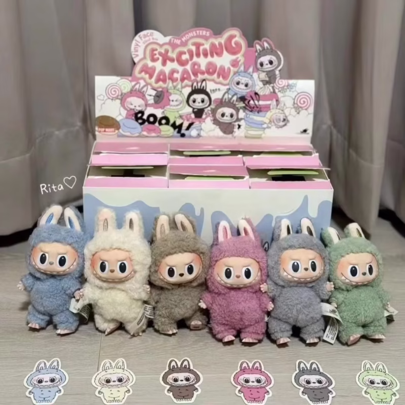 Alluring Anime Character Available: Kawaii Monster Imitate Labubu Blind Box Toy Series Pendant Doll Model Anniversary Gift: Keychain Toy - Image 4