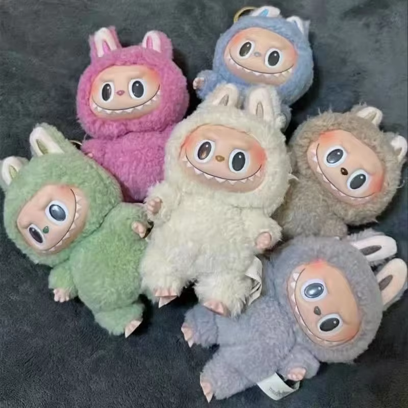 New Arrival: 1:1 Clone Monster Labubu Vinyl Figure Model Toys, Bag, Keychain, Collectible Christmas Presents and Desktop Art