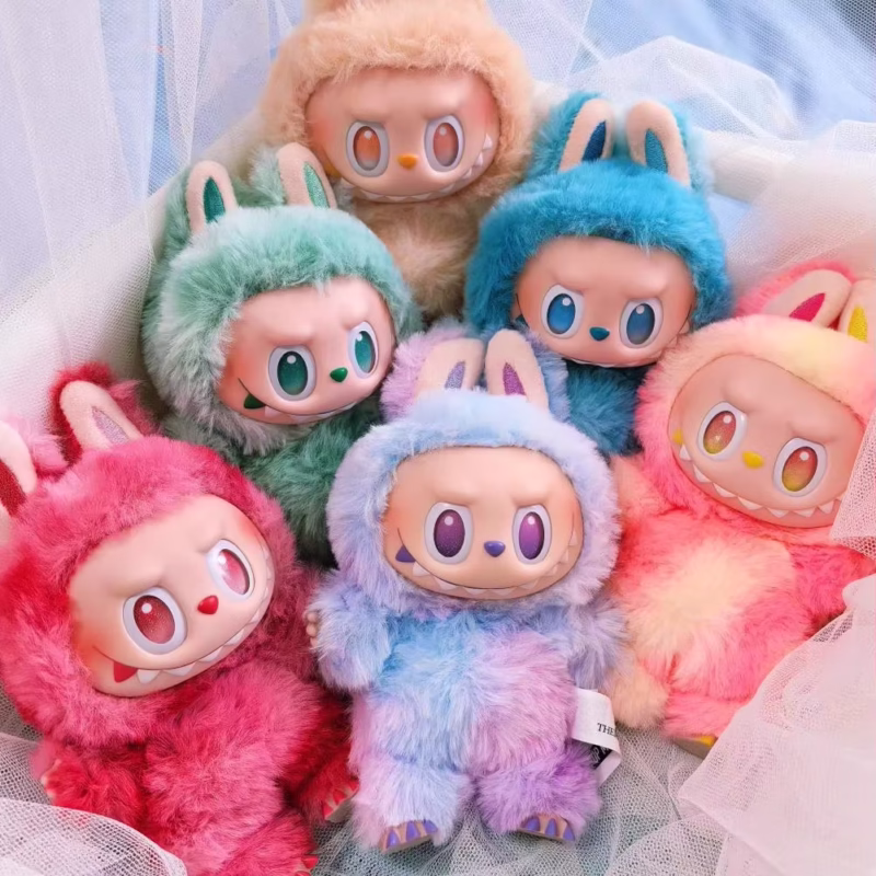 Vinyl Face Dolls Series Blind Box Toys, Labubu V3 The Monsters Big Into Energy