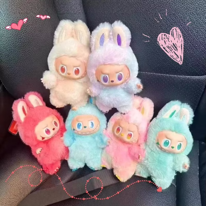 The Monsters V3 Big Into Energy Series Labubu 3.0 Features Plush Doll Pendant with Gradient Coloring