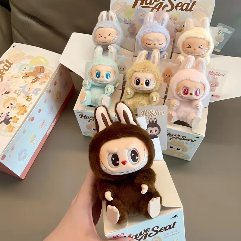 Anime blind box figure Labubu “The Monster Has a Seat” doll collection is great care to cater to all anime enthusiasts - Image 3