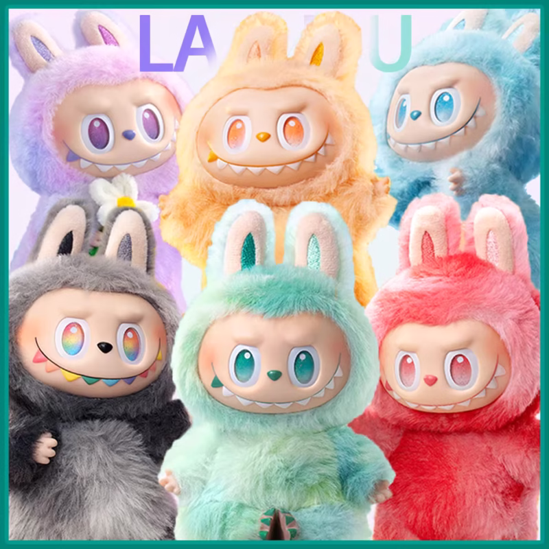 Labubu V3 The Monsters Big Into Energy Series: Gradient color doll in a vinyl plush pendant blind box. Comes with a keychain gift - Image 5