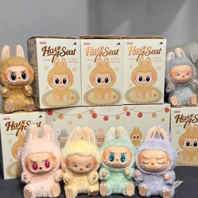 Anime blind box figure Labubu “The Monster Has a Seat” doll collection is great care to cater to all anime enthusiasts - Image 4