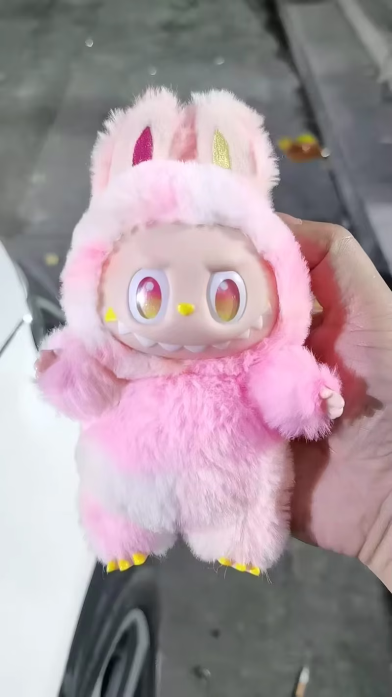 New Third Generation Monster Have A Seat Blind Box Series Available Bubble Doll Labubu Action Figure Plush Keychain - Image 3