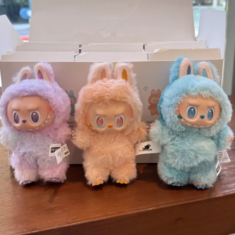 Labubu The Monsters V3 Series Animated Characters Blind Box Teddy Vinyl Base Toy Children’s Gift: Mysterious Surprise Box Keychain - Image 5