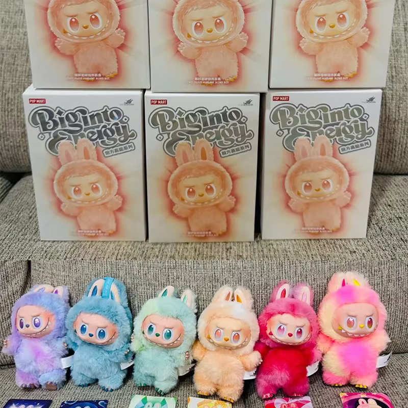 Have A Seat Series Anime Figure Labubu: 1:1 Scale Vinyl Doll Blind Box Toys Monster Keychain For Holiday Gifts